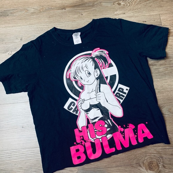 Hot Topic | Tops | His Bulma Dbz Crop 